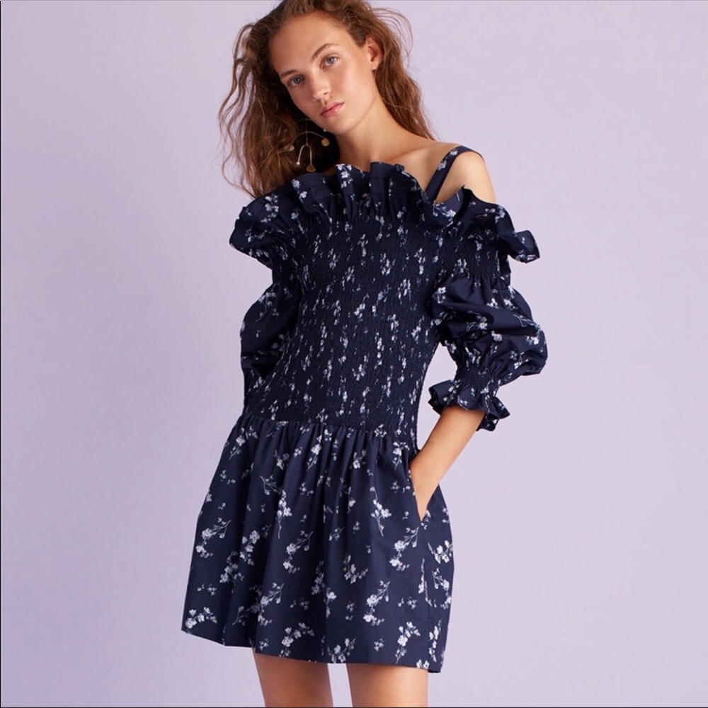 Rebecca Taylor Francine Off The Shoulder Dress 4